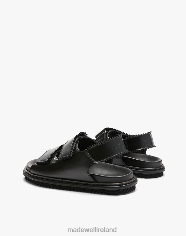 Footwear Black 6266T1841 Madewell Maguire Leather Tavira Sandals Women