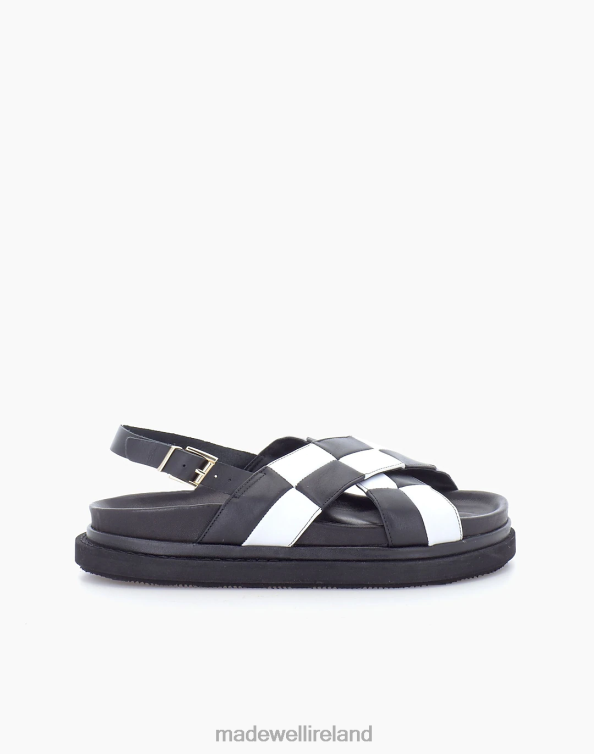 Footwear Black Multi 6266T1215 Madewell ALOHAS Marshmallow Scacchi Sandal Women