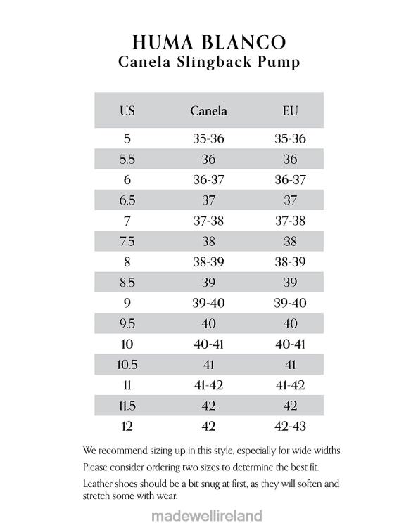 Footwear Bone 6266T1583 Madewell HUMA BLANCO Canela Slingback Pumps Women