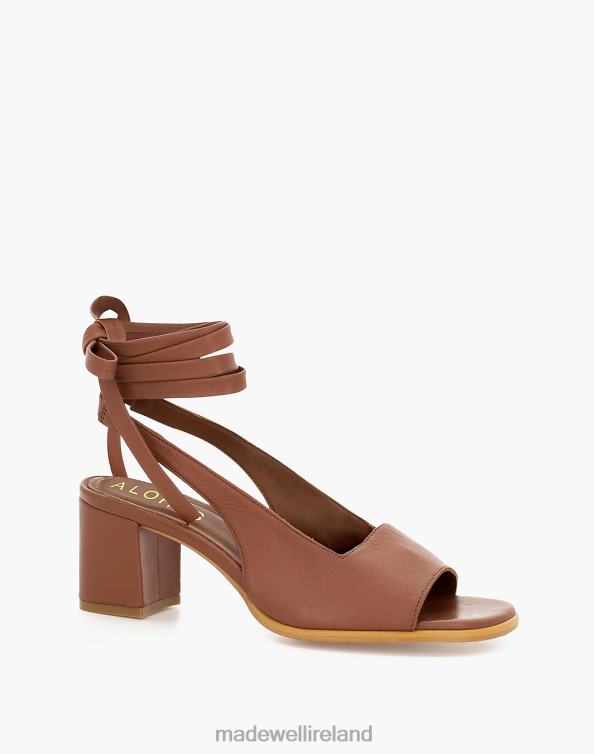 Footwear Brown 6266T2738 Madewell ALOHAS Leather Lille Sandals Women