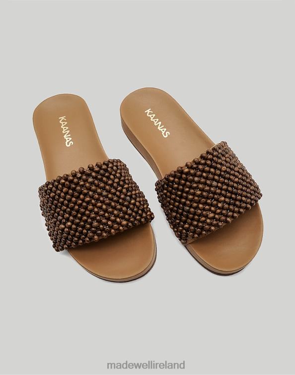 Footwear Caramel 6266T1717 Madewell KAANAS Lapu Slide Sandal Women