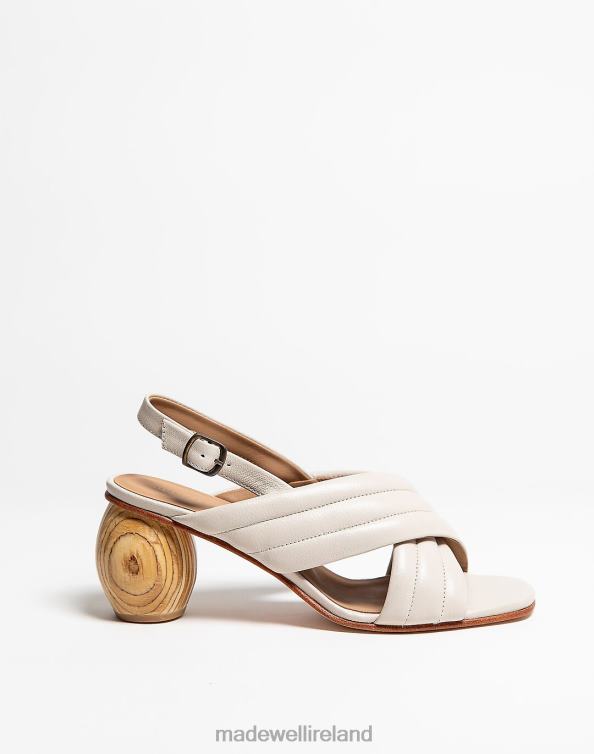 Footwear Coal 6266T1588 Madewell HUMA BLANCO Leather Franny Sandals Women