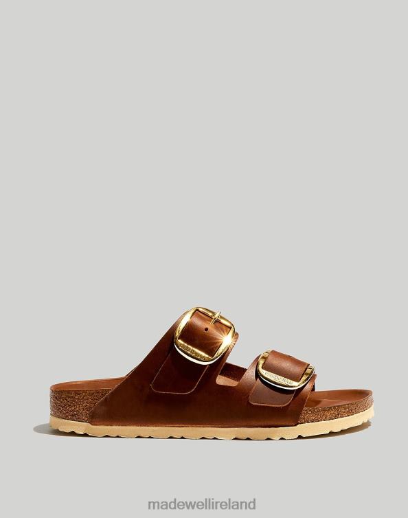 Footwear Cognac Oiled Leather 6266T1262 Madewell Birkenstock Big Buckle Arizona Sandals Women