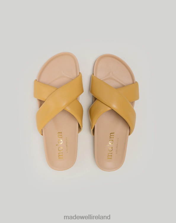 Footwear Mustard 6266T1521 Madewell Ma'am Shoes Leather Dolly Sandals Women