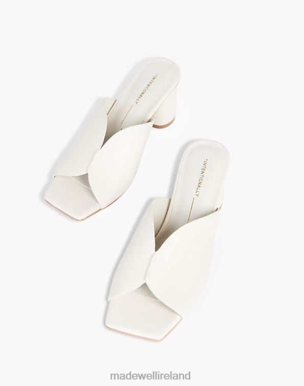 Footwear Neutral 6266T2744 Madewell Intentionally Blank Leather Kamika Mules Women