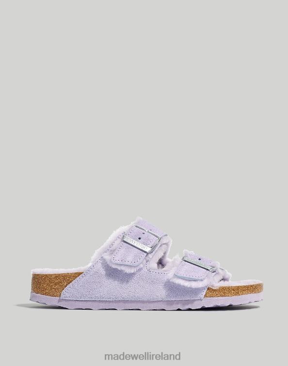 Footwear Purple Fog Suede 6266T1281 Madewell Birkenstock Suede Arizona Sandals Women