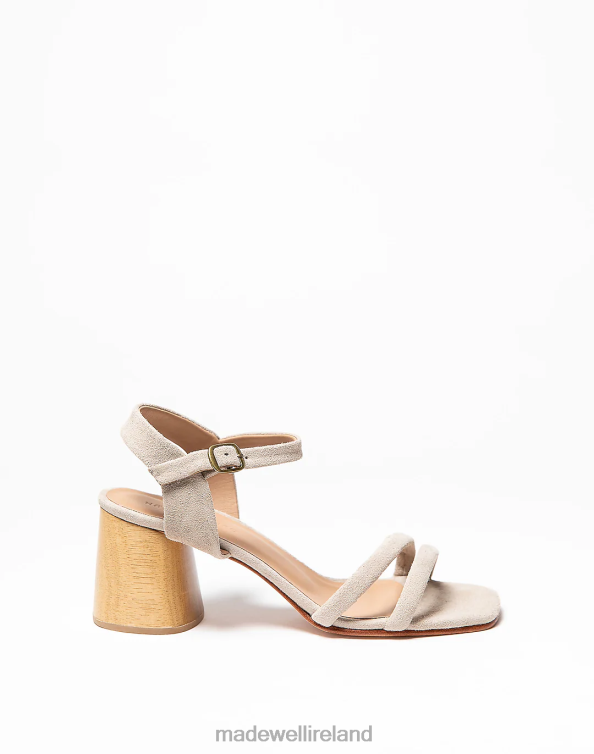 Footwear Stone 6266T1587 Madewell HUMA BLANCO Suede Nadia Sandals Women