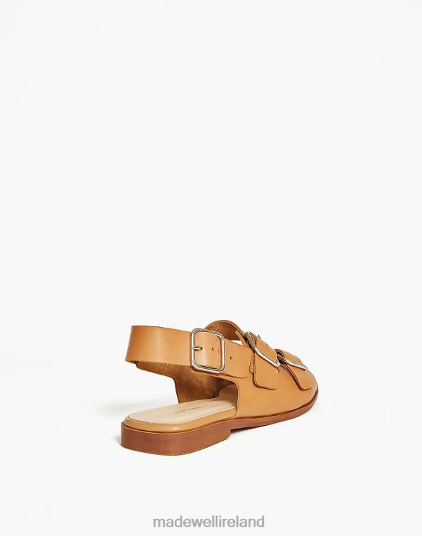 Footwear Tan 6266T2724 Madewell Intentionally Blank Leather Jiji Sandals Women