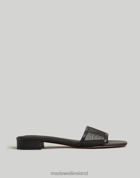 Footwear True Black 6266T2717 Madewell The Lynda Slide Sandal in Mesh Women