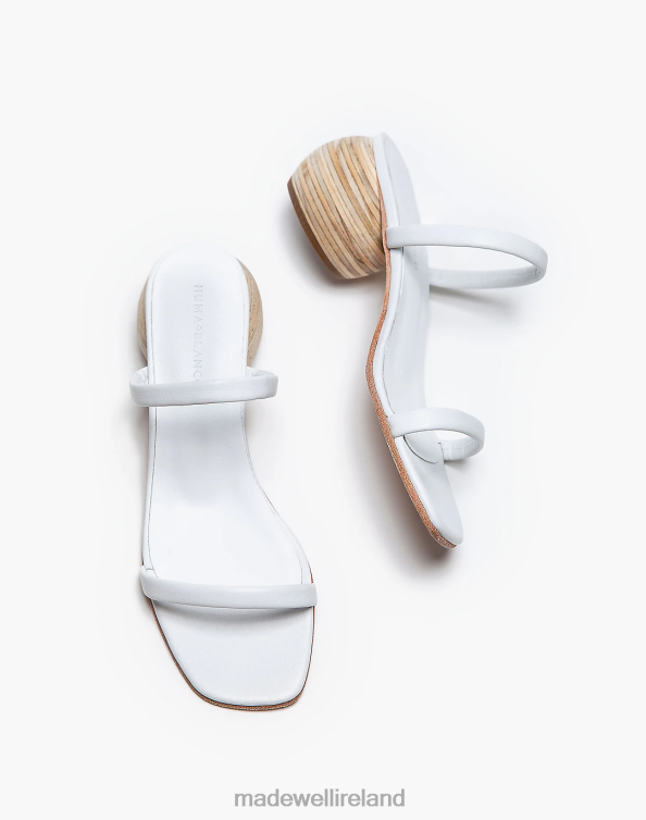 Footwear White 6266T1589 Madewell HUMA BLANCO Leather Chachi Sandals Women