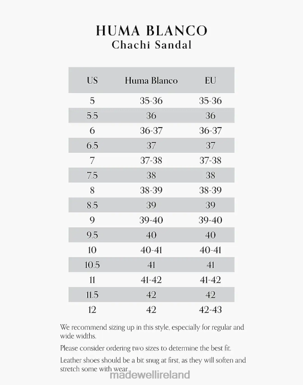 Footwear White 6266T1589 Madewell HUMA BLANCO Leather Chachi Sandals Women