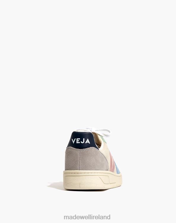 Footwear Jade White Multico 6266T2379 Madewell Veja Suede V-10 Sneakers Women