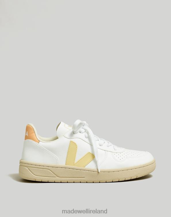 Footwear White Sun Peach 6266T2373 Madewell Veja V-10 Sneakers in Colorblock Women